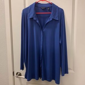 Everyday Essential Collared Button Down Tunic